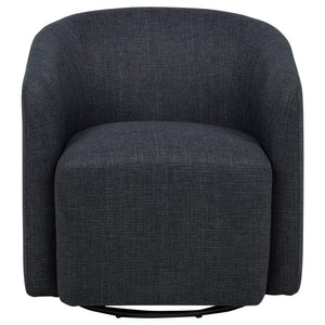 Mossbrook - Fabric Upholstered Swivel Accent Chair