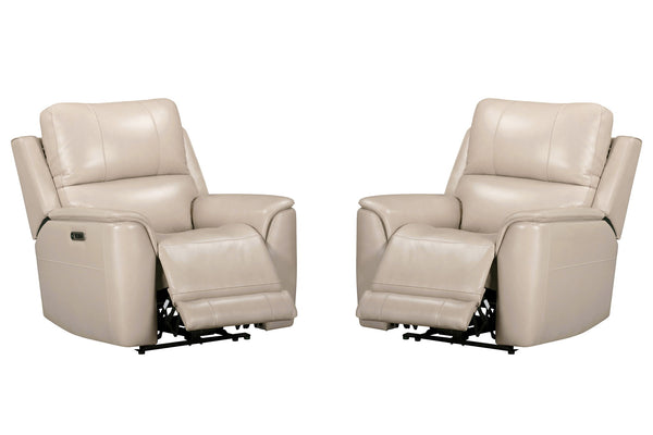 Easton - Zero Gravity Power Recliner P3 Beige 2 Pieces