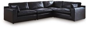 Emilia - Sectional Black 4 Pc. Sectional