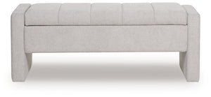 Akselman - Storage Bench - Gray