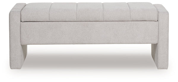 Akselman - Storage Bench - Gray
