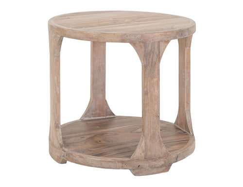 Balam - 1 Shelf Table Light Brown End Tables