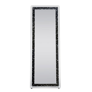 Nysa - Floor Mirror - Faux Crystals