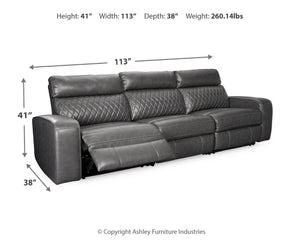 Samperstone - Power Reclining Sectional