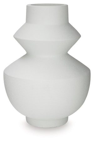 Naveen - Vase White 10"W x 10"D x 14"H
