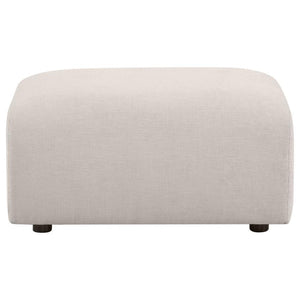 Burnett - Chenille Upholstered Ottoman