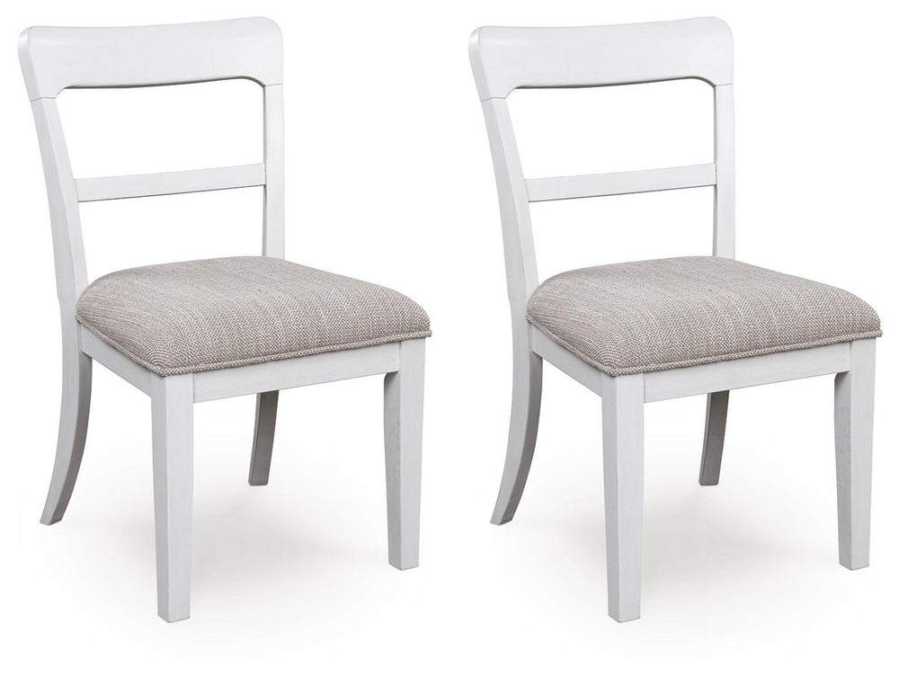Greddinton - Upholstered Dining Side Chair (Set of 2) Black