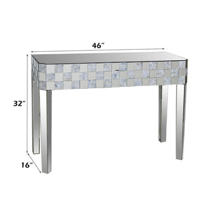 Nasa - Console Table - Mirrored & Mother of Pearl