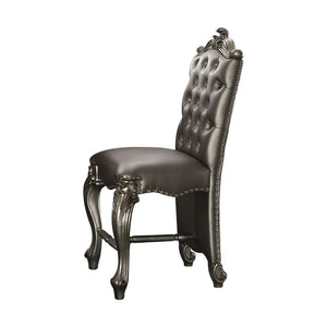 Versailles - Counter Height Chair Silver