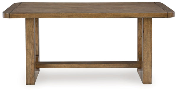 Cabalynn - Rectangular Dining Room Counter Table Set
