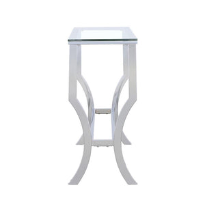 Saide - Rectangular Glass Top Table