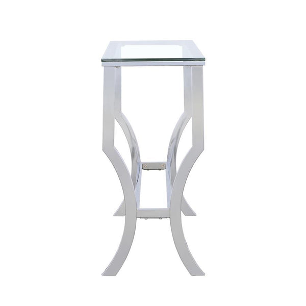 Saide - Rectangular Glass Top Table