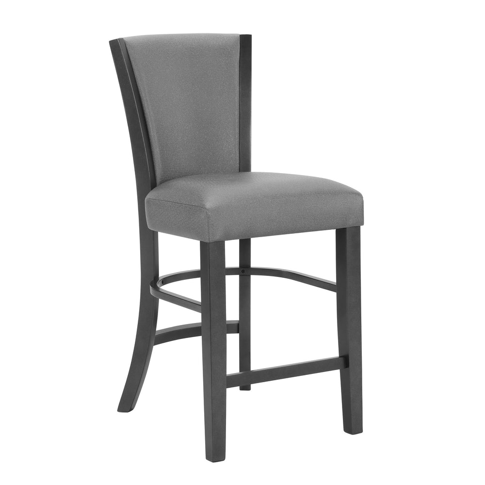 Camelia - Counter Height Chair (Set of 2) - Dark Gray