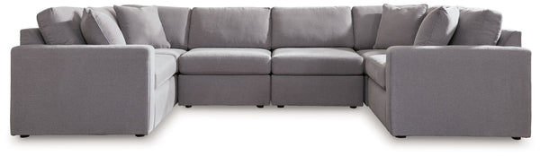 Modmax - Granite - Sectional Gray 6 Pc. Sectional