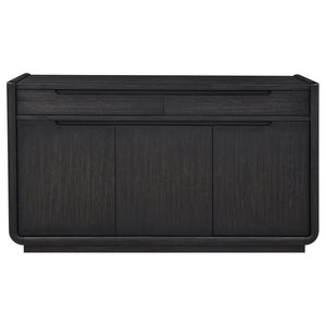 Leandro - 2-Drawer Dining Sideboard Server - Burnished Black