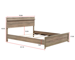 Tilston - King Bed - Natural