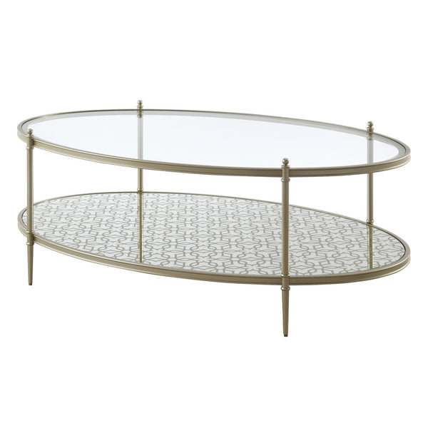 Zaba - Coffee Table - Pearl Silver