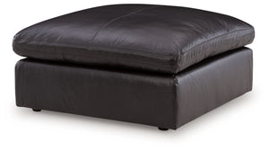 Emilia - Oversized Accent Ottoman Black