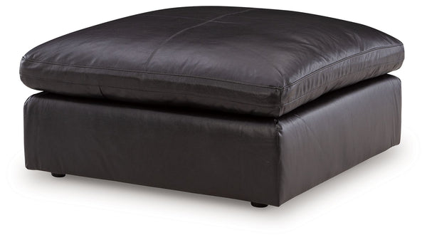 Emilia - Oversized Accent Ottoman Black