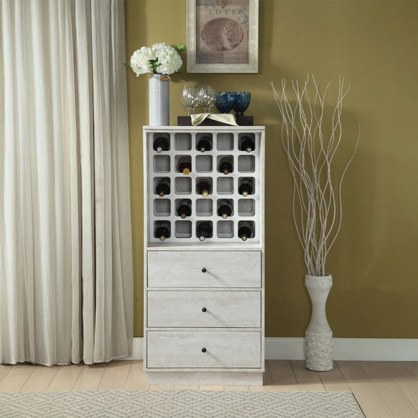 Wiesta - Wine Cabinet Antique White