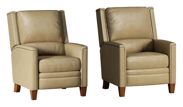 Connor - Power High Leg Recliner Luxe Latte 1 Piece