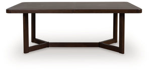 Dilenno - Dark Brown - Rectangular Dining Room Extension Table