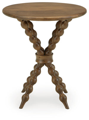 Jadner - Accent Table - Light Brown