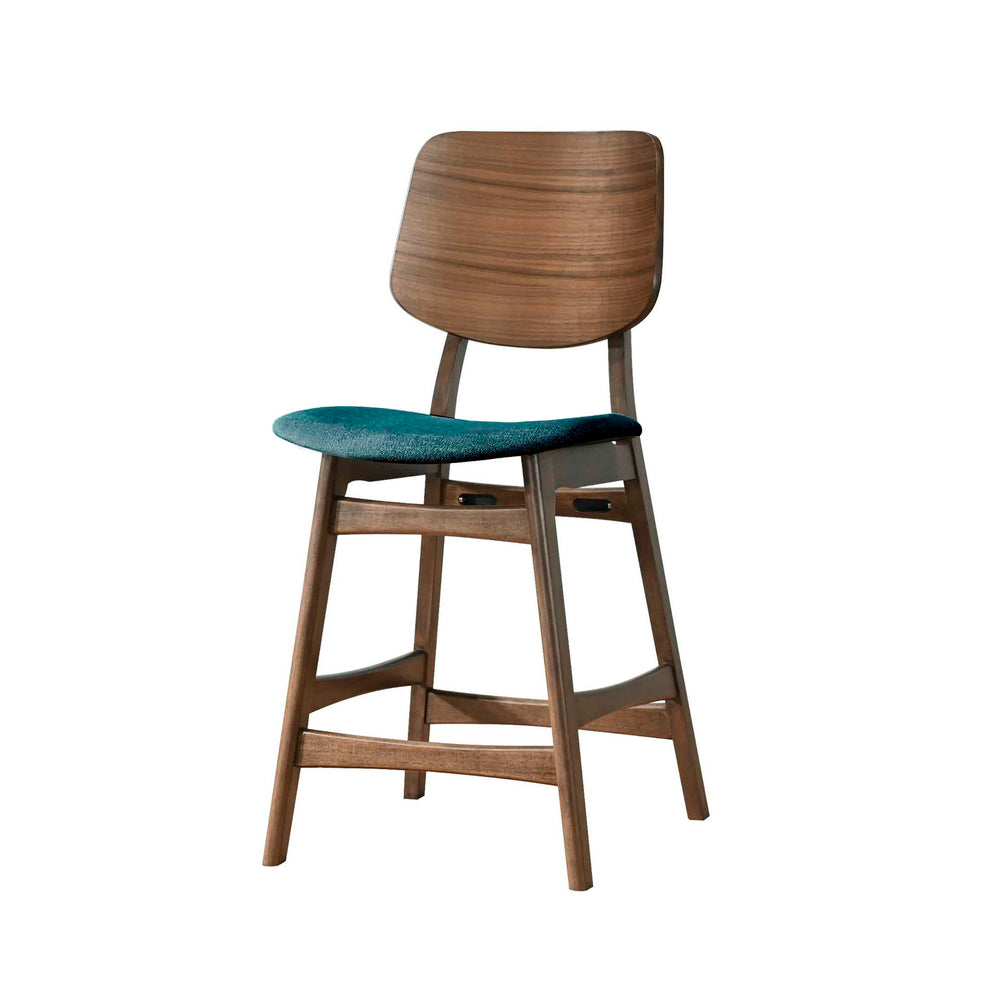 Oscar - Counter Chair With Cushion (Set of 2) Green