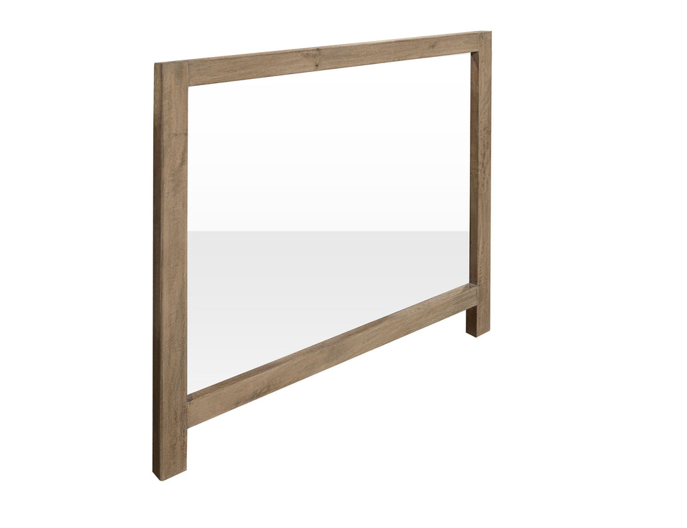 White Teak - Mirror - Ivory White