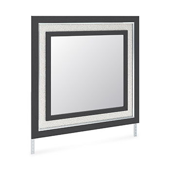 Zuraleus - Bedroom Mirror Black
