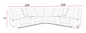 Caldwell - Modular Power Reclining Sectional
