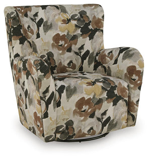 Rowenburg - Swivel Glider Accent Chair