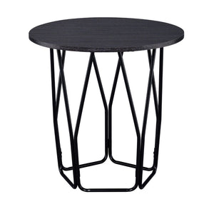 Sytira - Table Espresso & Black End Tables