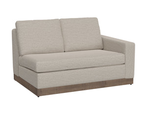 Georgia - Loveseat Beige Right Arm Facing