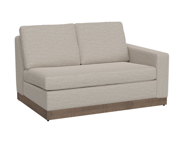 Georgia - Loveseat Beige Right Arm Facing