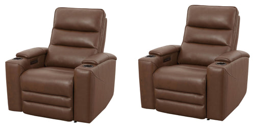 Nexus - Power Zero Gravity Recliner Dark Brown 2 Pieces