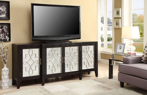 Kacia - Console Table Antique Black