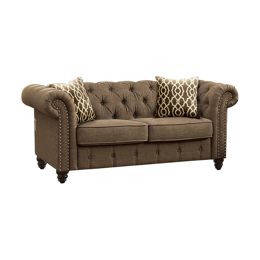 Aurelia - Loveseat Beige