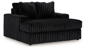 Midnight-Madness - Oversized Chaise Black