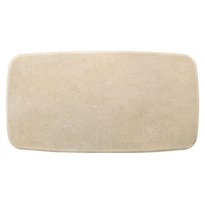 Kasha - Dining Table With Marble Top Top - Vintage Oak