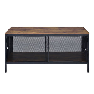 Winam - Coffee Table - Antique Oak & Black
