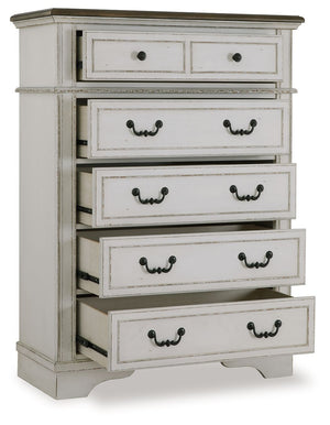 Blendon - Five Drawer Chest - Two-tone