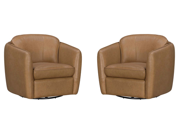 Norwood - Swivel Glider Accent Chair