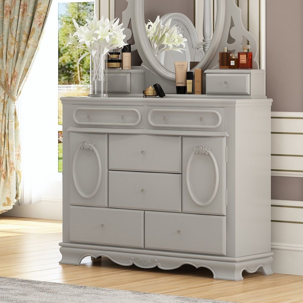 Flora - Dresser White