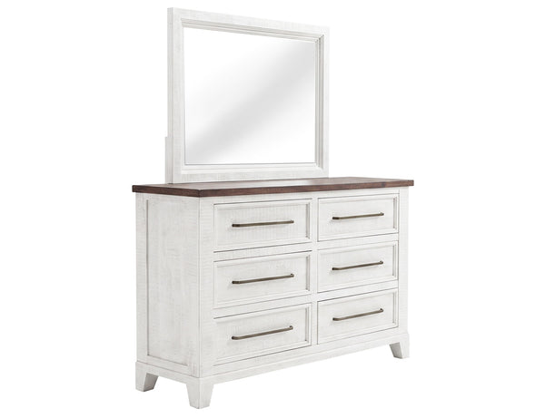 Stoa - Dresser - White / Brown