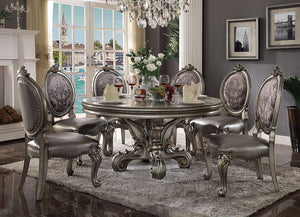 Versailles - 30" Dining Table - Antique Platinum