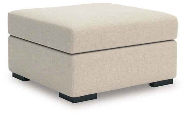 LadyMae - Oversized Accent Ottoman - Twill