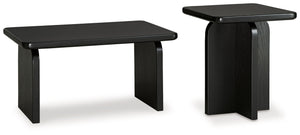 Mitchalli - Occasional Table Set (Set of 2) - Black