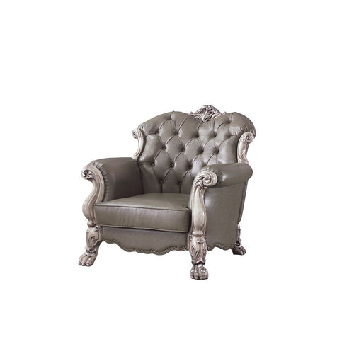 Dresden - Chair w/1 Pillow Vintage Bone White