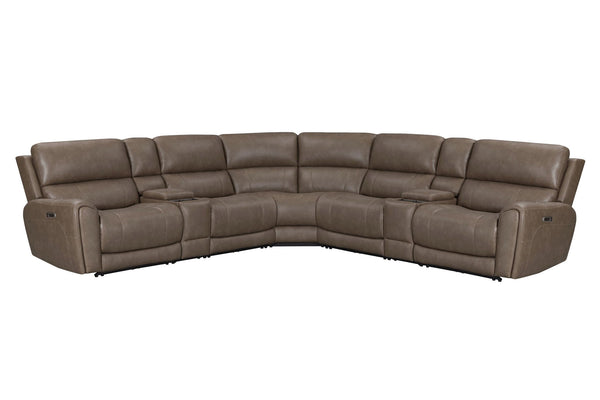 Hancock - Zero Gravity Power Reclining Sectional With Power Adjustable Headrests